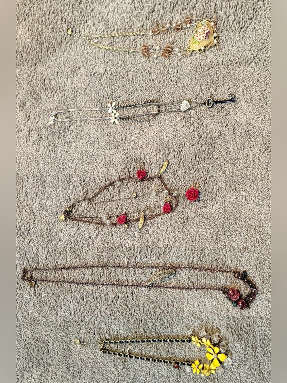 8 Y2K Betsey Johnson Necklaces